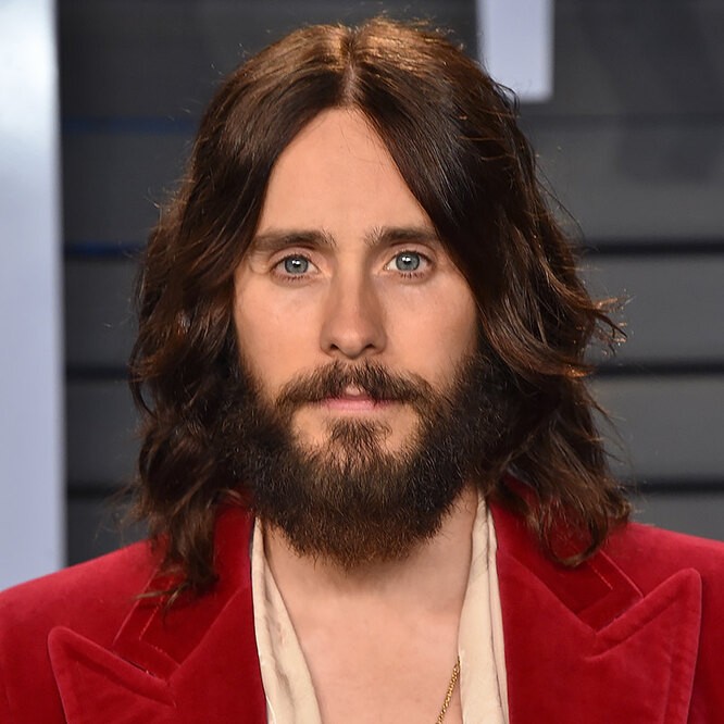 Create meme: Jared Leto , Jared Leto with long hair, jared summer 2021