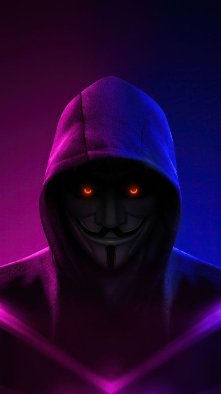 Create meme: dark hacker, darkness, anonymous purple