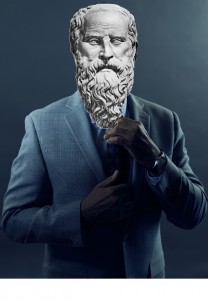 Создать мем: древние философы, диоген синопский портрет, бюст философа сократа