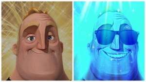 Create meme: the incredibles, cartoon, Mr. exceptional