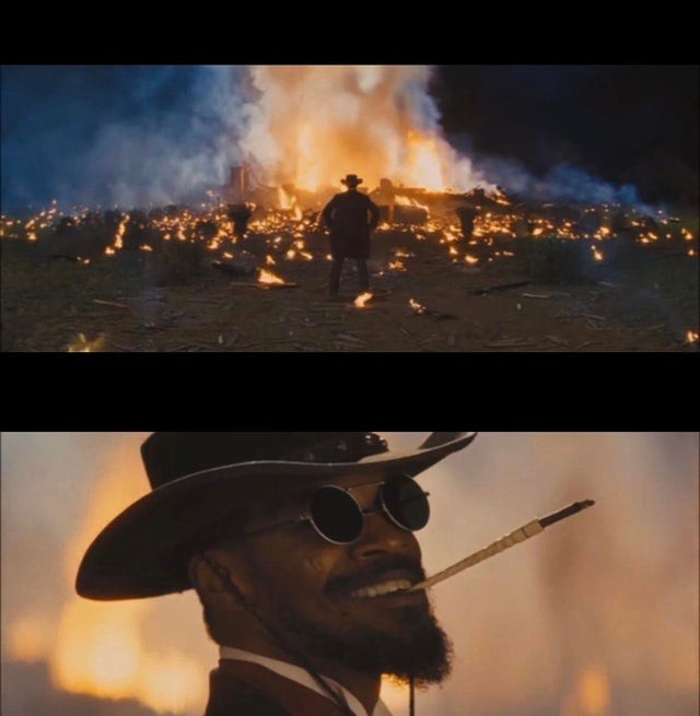 Create meme: django unchained, django meme, Jamie Foxx Django Unchained