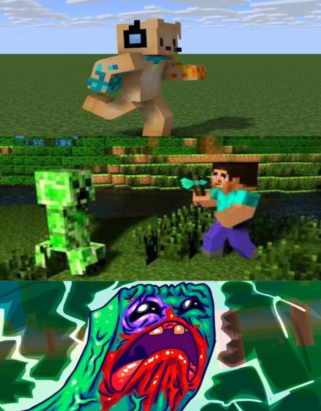 Create meme: minecraft , characters minecraft, minecraft axe