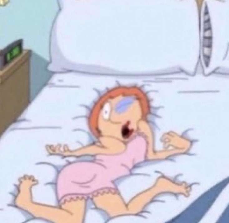 Create meme: Lois Griffin, Family guy Lois, family guy men in bed