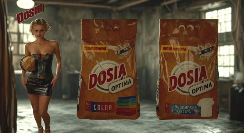 Создать мем: дося порошок, dosia optima порошок, стиральный порошок dosia optima color