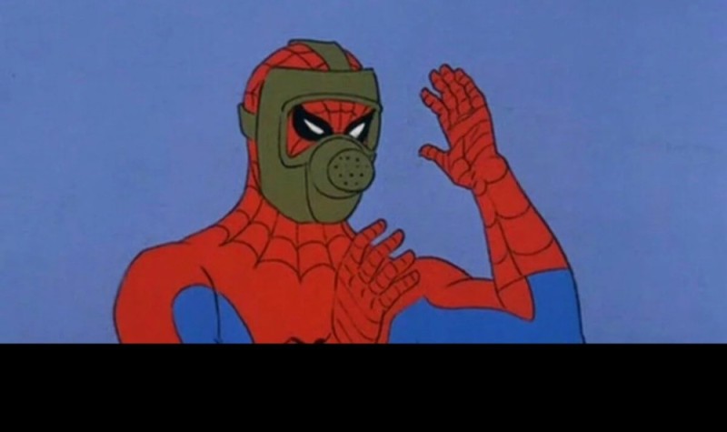 Создать мем: мем человек паук, человек паук мем шаблон, эволюция человека паука