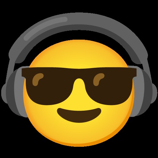 Create meme: the emojis, emoji headphones, Emoji