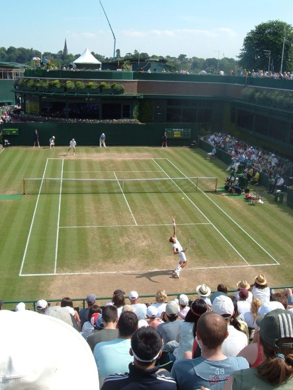 Create meme: tennis, wimbledon tennis tournament, tennis court in English