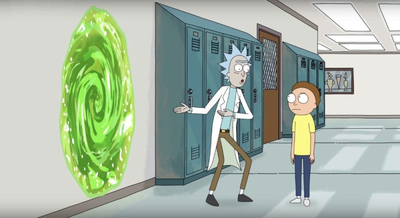 Создать мем: приключение на 20 минут, рик и морти rick and morty, рик и морти морти