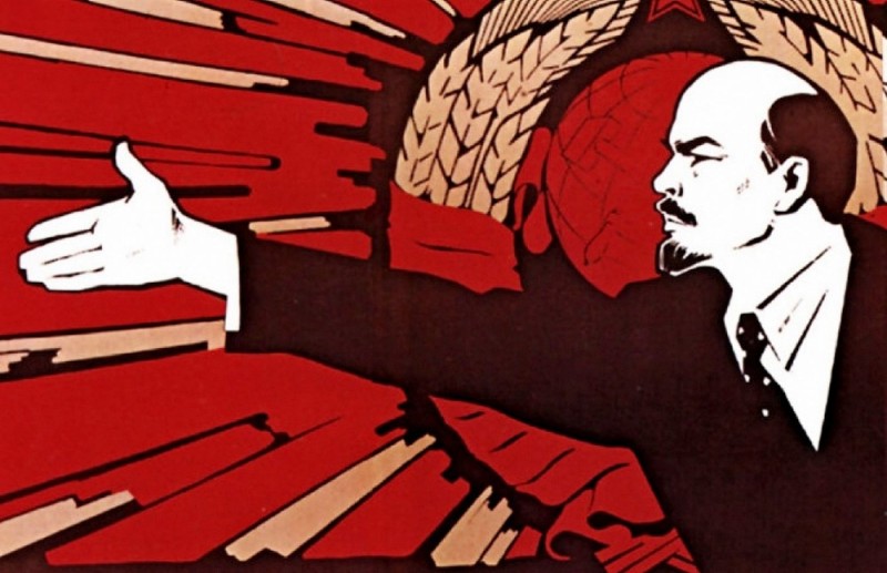 Create meme: poster Lenin , Lenin communism, posters of the USSR Lenin