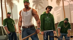 Create meme: grove street gang, grove street, Groove Street