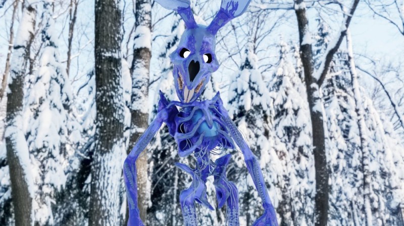 Create meme: the mysterious forest of kirovsk, ice sculptures , The mask show season 2