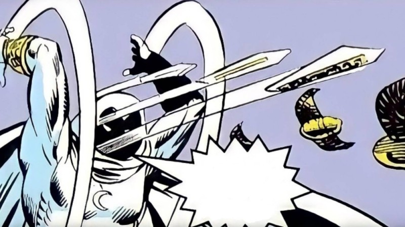 Create meme: Moon knight comic, arthur archer, moon knight