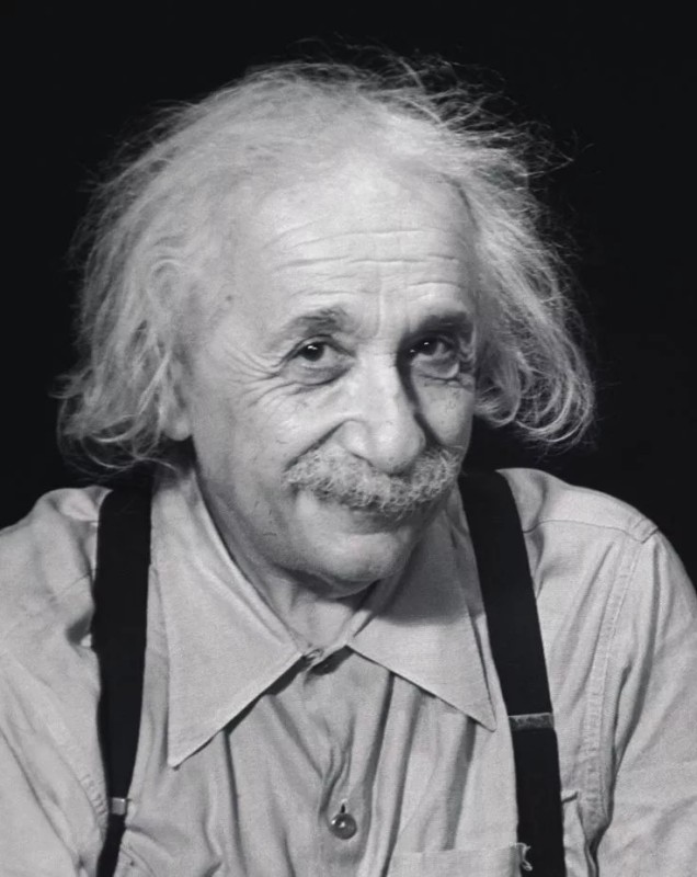 Create meme: Albert Einstein, Einstein portrait, portrait of albert einstein