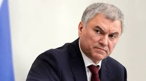 Create meme: head of the State Duma, Chairman of the State Duma, Vyacheslav Volodin