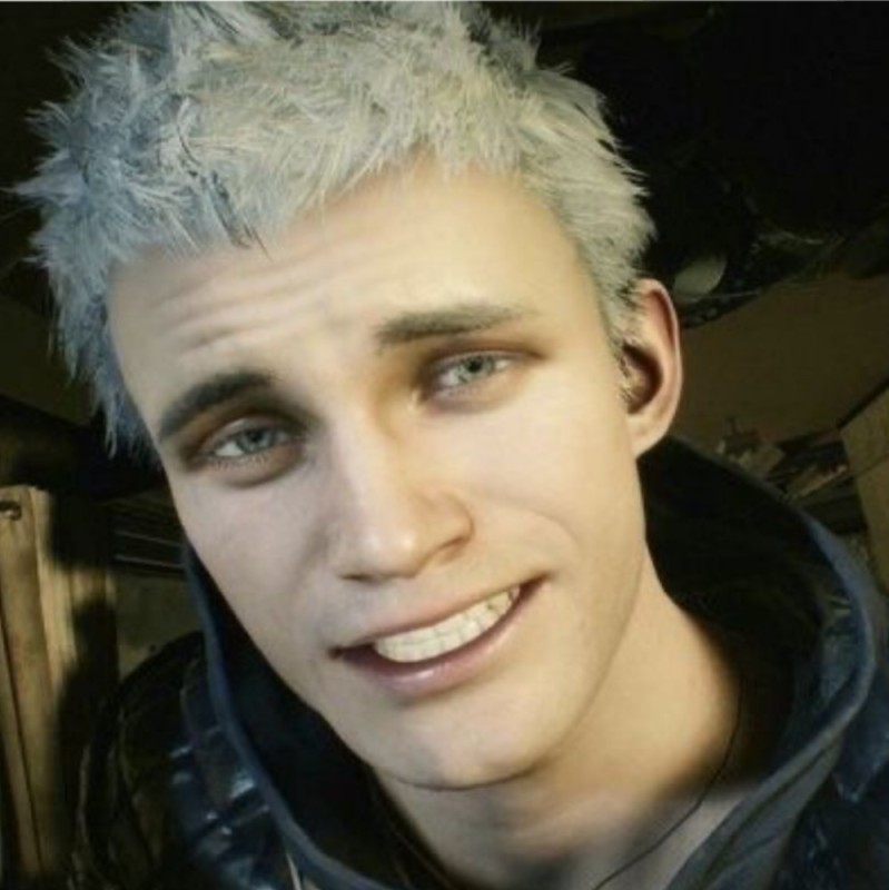 Create meme: nero dmc 5, dmc: devil may cry, nero dmc 5 hair