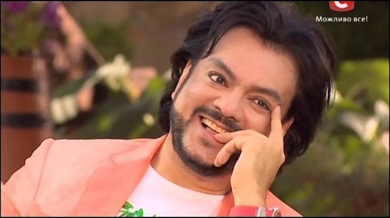 Create meme: Kirkorov , Philip , kirkorov 's smile