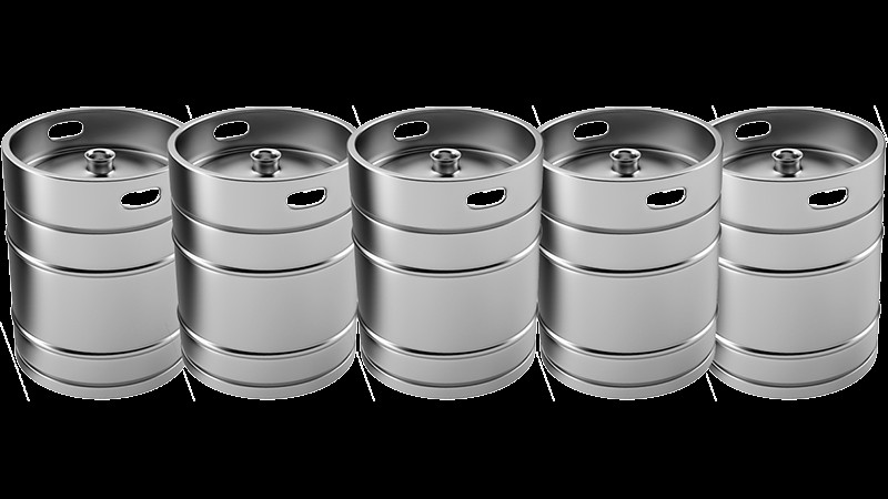 Create meme: beer keg, din 30 liter keg, the barrel is stainless steel