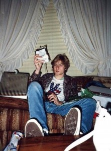 Create meme: Kurt Cobain in his youth, Kurt Cobain 1985, Kurt Cobain