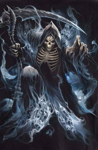 Create meme: grim reaper