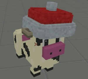 Create meme: minecraft cow, minecraft cow, minecraft