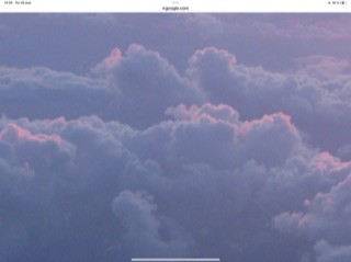 Create meme: pink sky with clouds, soft pink clouds, pink clouds