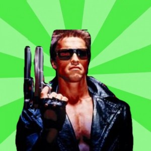 Create meme: Arnie, Arnold Schwarzenegger, terminator 5