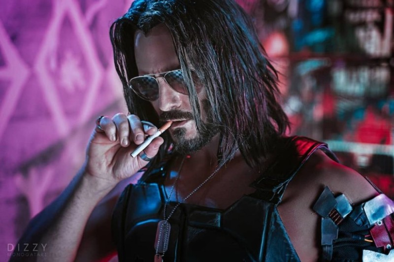 Create meme: johnny cyberpunk 2077, cyberpunk 2077 johnny, johnny silverhand