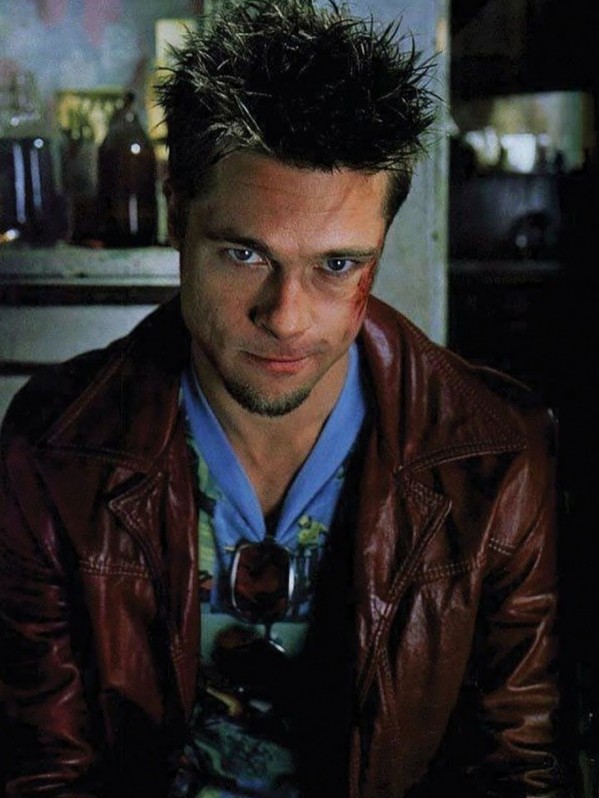 Create meme: fight club brad pitt, brad pitt , Brad Pitt from fight Club