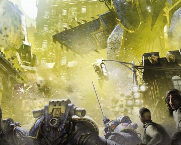 Create meme: Gav Thorpe, titans warhammer 40,000, Warhammer 40,000 imperial fists