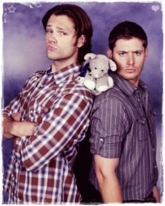 Create meme: the winchesters supernatural, jensen ackles and jared over the padalecki, jensen ackles supernatural