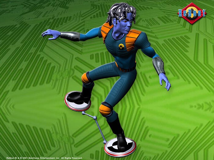 Create meme: reboot 1994, reboot animated series, reboot game