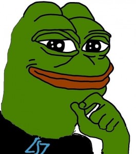 Создать мем: pepe frog, лягушонок, meme