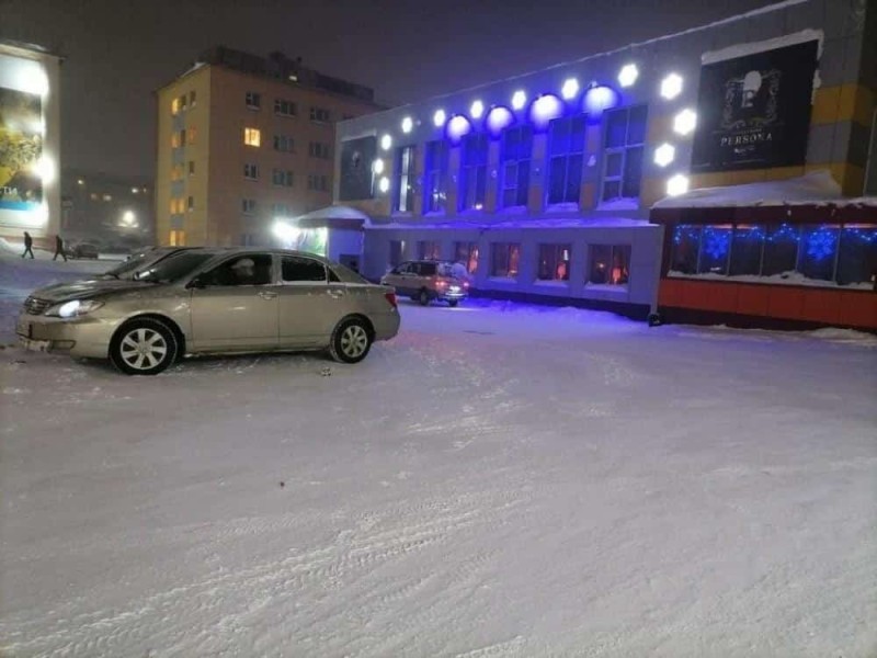 Create meme: Norilsk , vorkuta polar night, winter anadyr