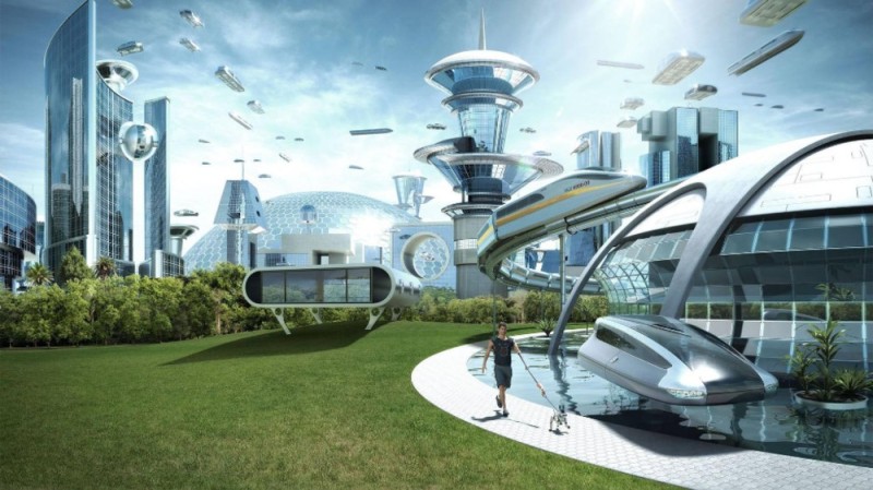 Create meme: futuristic architecture, the project of the future, the architecture of the future