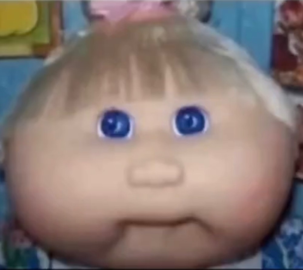 Create meme: doll doll, doll , cabbage doll