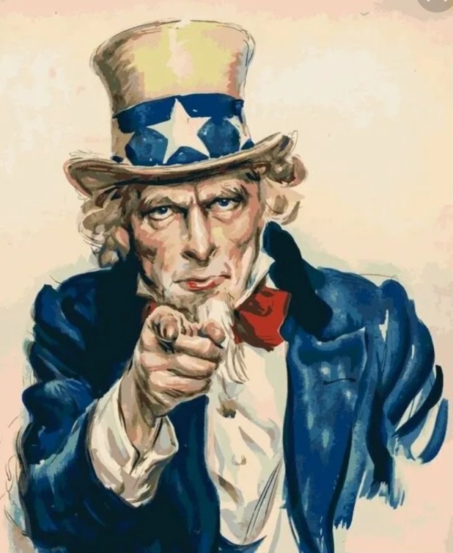 Create meme: Uncle Sam original poster, Samuel Wilson Uncle Sam, uncle Sam 