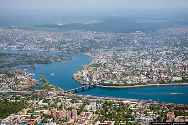 Create meme: Irkutsk from a bird's-eye view, Irkutsk is a city, photos of irkutsk