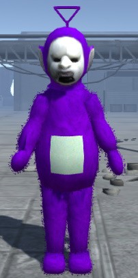 Create meme: tinky winky slendytubbies 3, Slenderpubbies Tinky Winky, Teletubbies tinky Winky