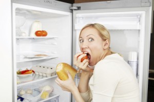 Create meme: nutritionist, to lose weight, refrigerator