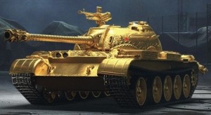 Создать мем: type 59 gold, танк тайп 59 голд, золотой тайп 59