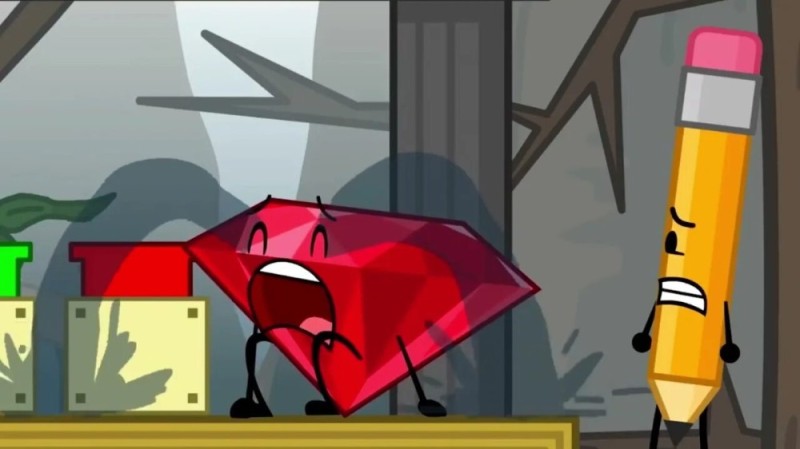 Create meme: bfdia ruby, bfdi ruby, bfdia 5c