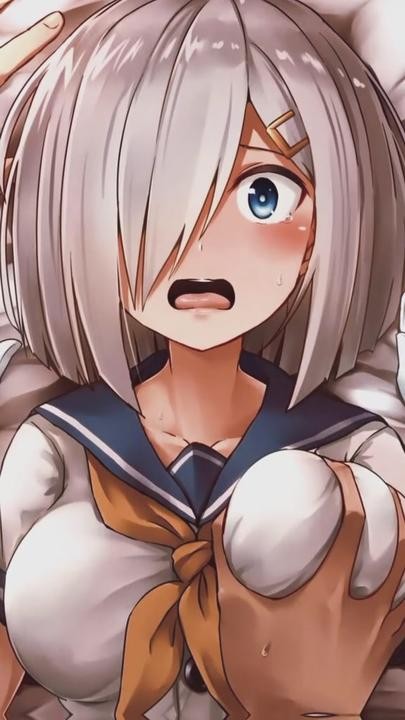 Create meme: hamakaze kantai, anime, anime girl