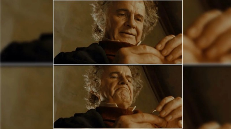 Create meme: Bilbo Baggins , The lord of the rings by bilbo baggins, the lord of the rings bilbo