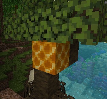 Create meme: minecraft beehive, Endless cobblestone minecraft, foliage minecraft