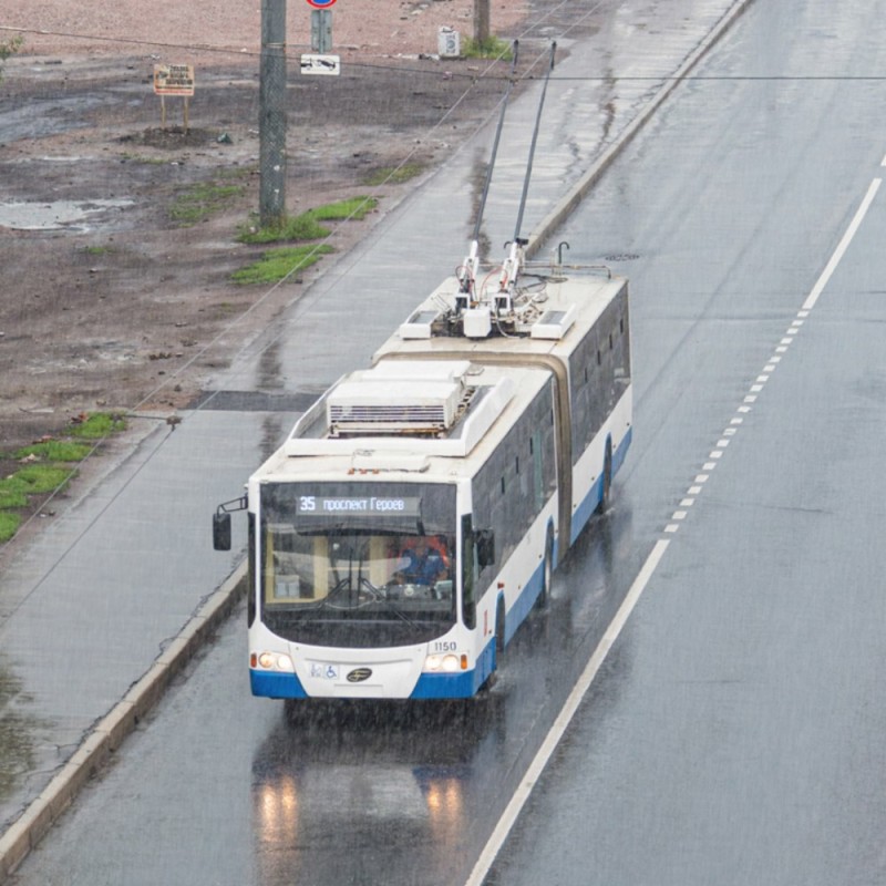 Create meme: urban electric transport, trolleybus , tram trolleybus