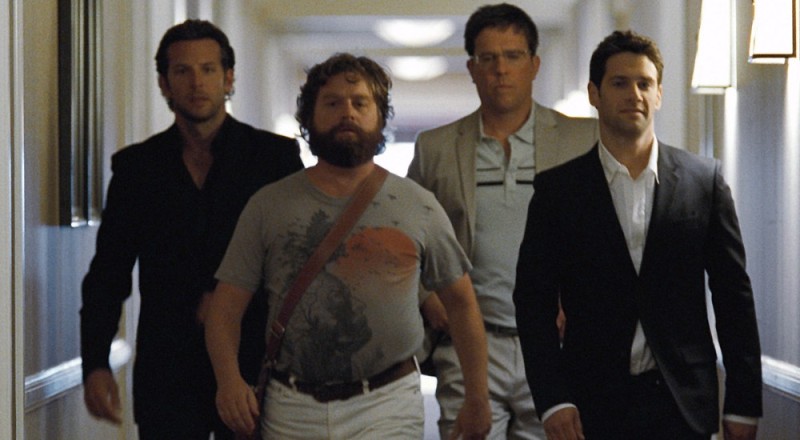 Create meme: the hangover 1, Galifianakis Zach, Bradley Cooper bachelor party in Vegas