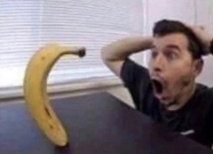 Create meme: memes, bananas, people