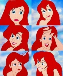 Create meme: disney, disney princess, mermaid tumblr