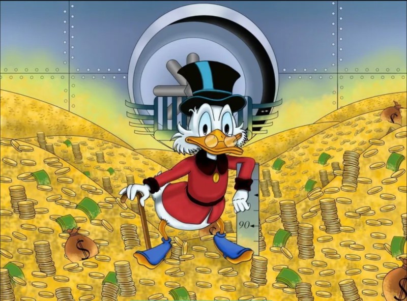 Create meme: scrooge mcduck heroes, scrooge McDuck, scrooge mcduck characters