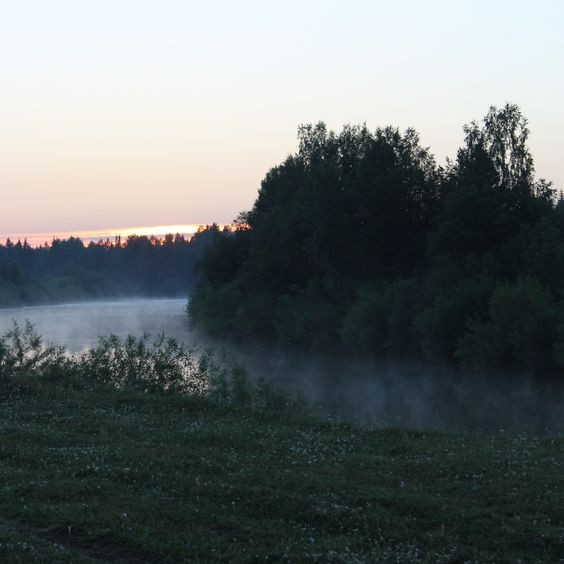 Создать мем: пейзаж, живописный пейзаж, пейзаж туман